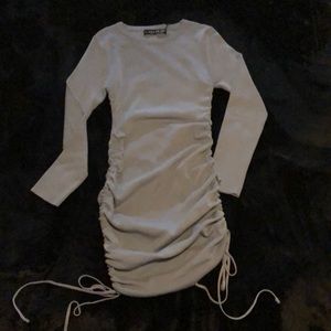 Lioness Military Minds Long Sleeve Dress with Tie details